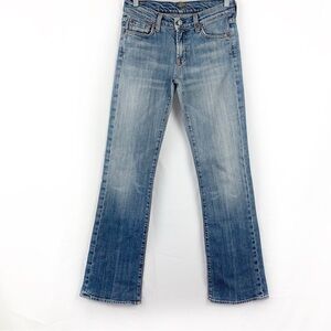 Y2K 7 For All Mankind Bootcut flattering Jeans Medium Wash low rise